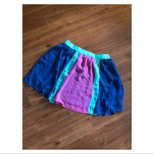 Anthropologie TULLE mini skirt